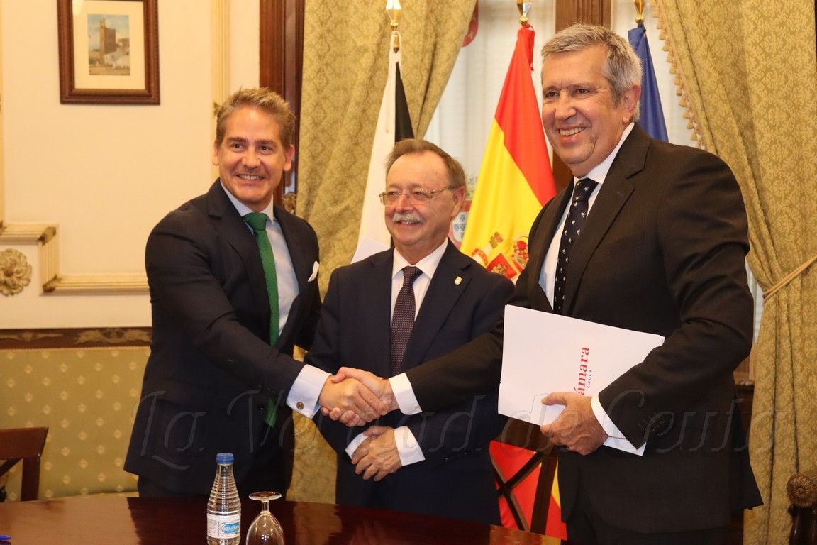 INCYDE y la Cámara de Comercio firman un convenio para la creación de un vivero de empresas en Ceuta